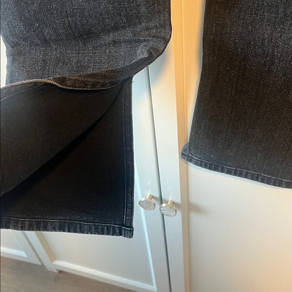 Abercrombie & Fitch slit ankle black jeans - Picture 5 of 6